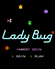 Lady Bug (bootleg set 1) Title Screen
